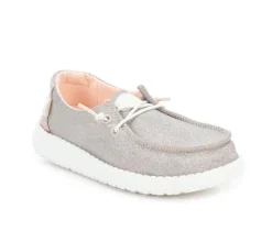 Kids' HEYDUDE LittleKid & BigKid Wendy Youth Metallic Casual Shoes