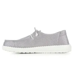 Kids' HEYDUDE LittleKid & BigKid Wendy Youth Metallic Casual Shoes