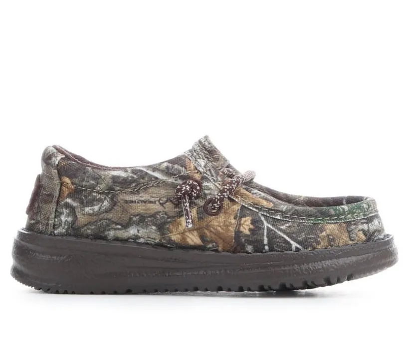 Kids' HEYDUDE Toddler Wally Realtree Edge Casual Shoes