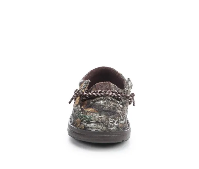 Kids' HEYDUDE Toddler Wally Realtree Edge Casual Shoes