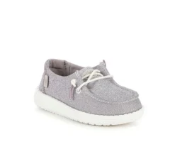 Kids' HEYDUDE Toddler Wendy Metallic Casual Shoes