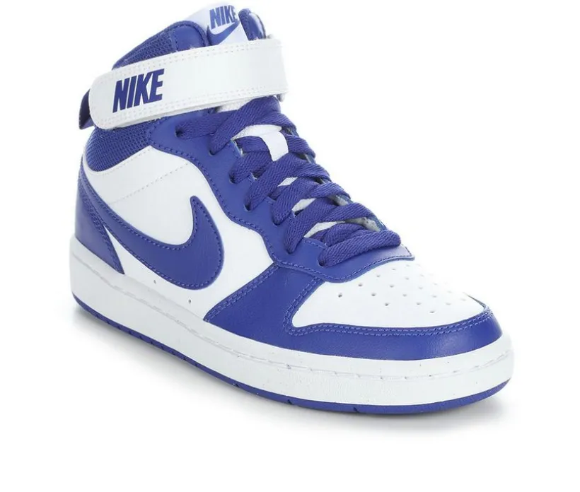 Kids' Nike Big Kid Court Borough Mid 2 Sneakers