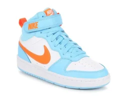 Kids' Nike Big Kid Court Borough Mid 2 Sneakers
