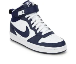 Kids' Nike Big Kid Court Borough Mid 2 Sneakers