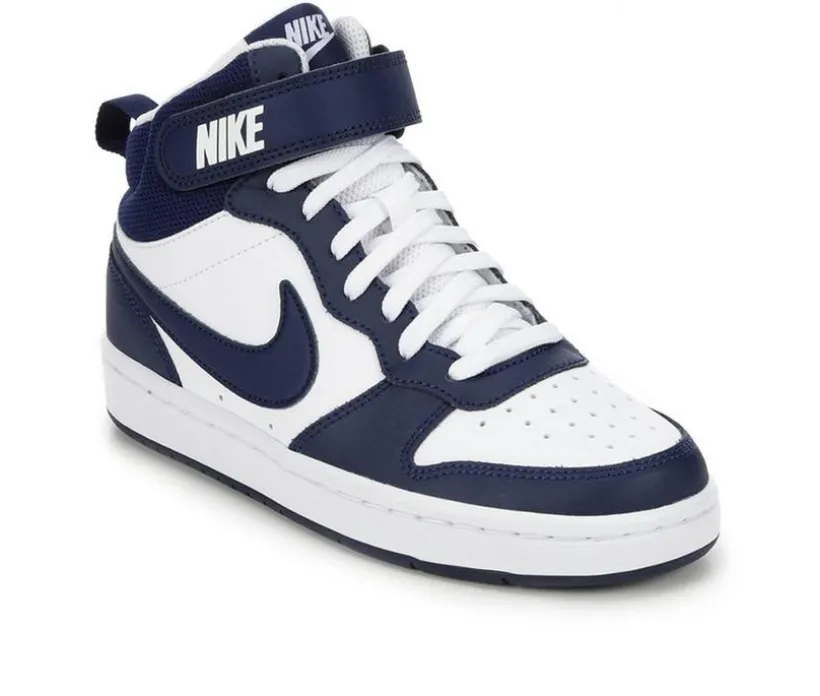 Kids' Nike Big Kid Court Borough Mid 2 Sneakers
