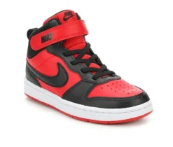 Kids' Nike Little Kid Court Borough Mid 2 Sneakers