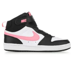 Kids' Nike Little Kid Court Borough Mid 2 Sneakers