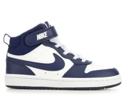 Kids' Nike Little Kid Court Borough Mid 2 Sneakers