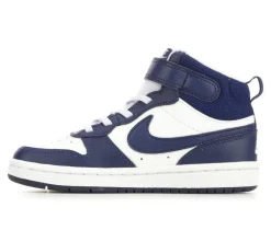 Kids' Nike Little Kid Court Borough Mid 2 Sneakers