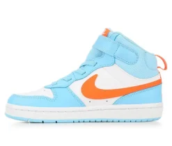 Kids' Nike Little Kid Court Borough Mid 2 Sneakers