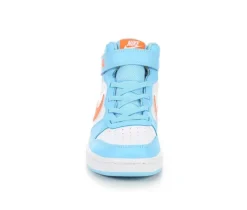 Kids' Nike Little Kid Court Borough Mid 2 Sneakers