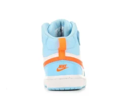 Kids' Nike Little Kid Court Borough Mid 2 Sneakers