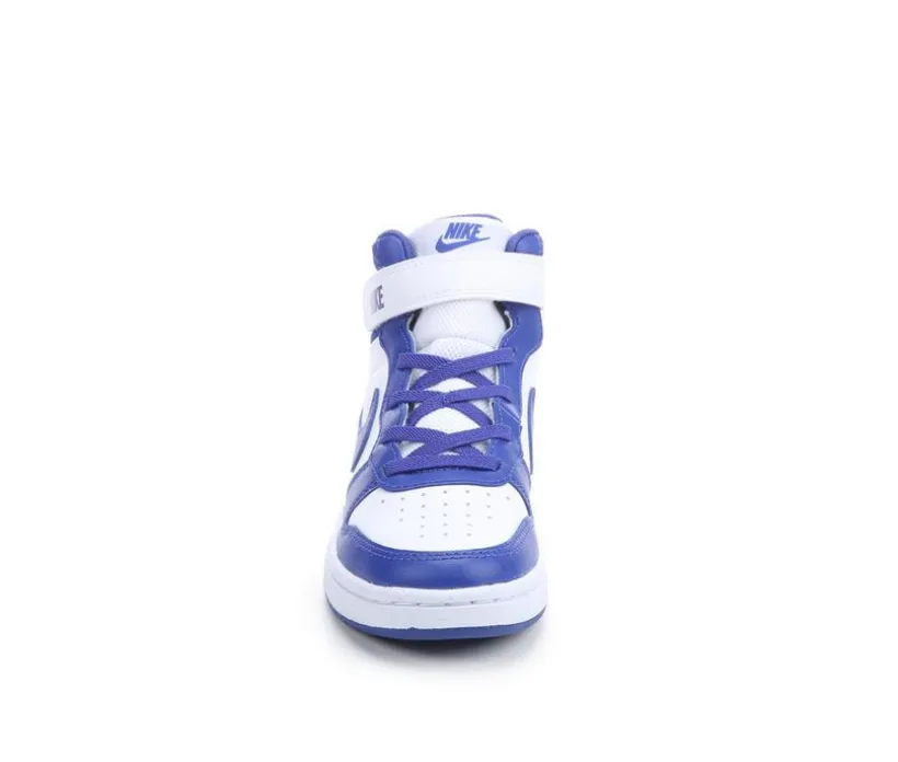 Kids' Nike Little Kid Court Borough Mid 2 Sneakers