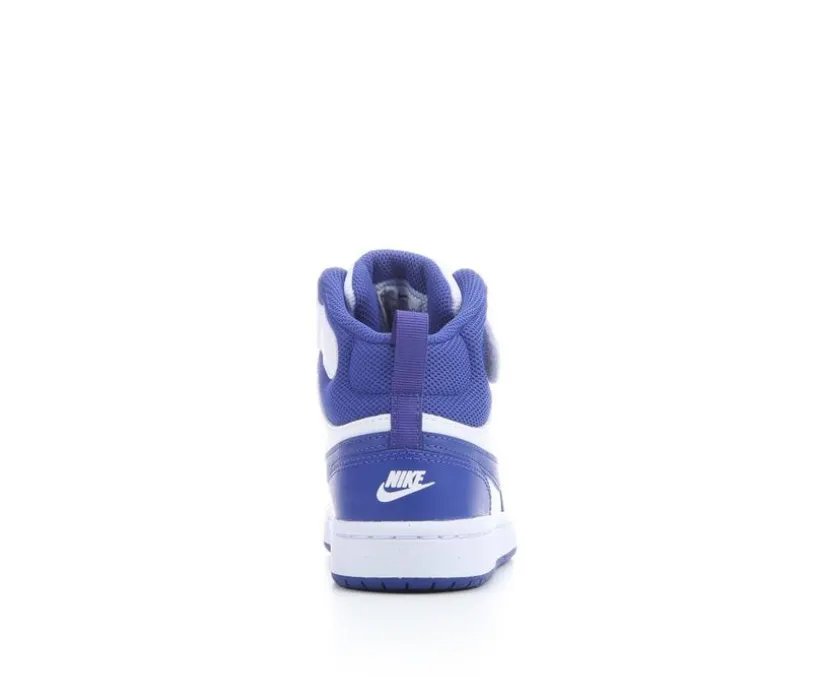 Kids' Nike Little Kid Court Borough Mid 2 Sneakers