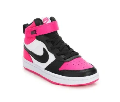 Kids' Nike Little Kid Court Borough Mid 2 Sneakers