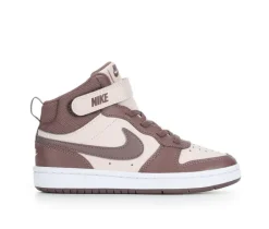 Kids' Nike Little Kid Court Borough Mid 2 Sneakers