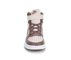 Kids' Nike Little Kid Court Borough Mid 2 Sneakers