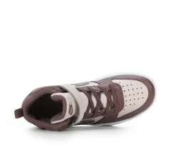 Kids' Nike Little Kid Court Borough Mid 2 Sneakers