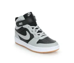 Kids' Nike Little Kid Court Borough Mid 2 Sneakers