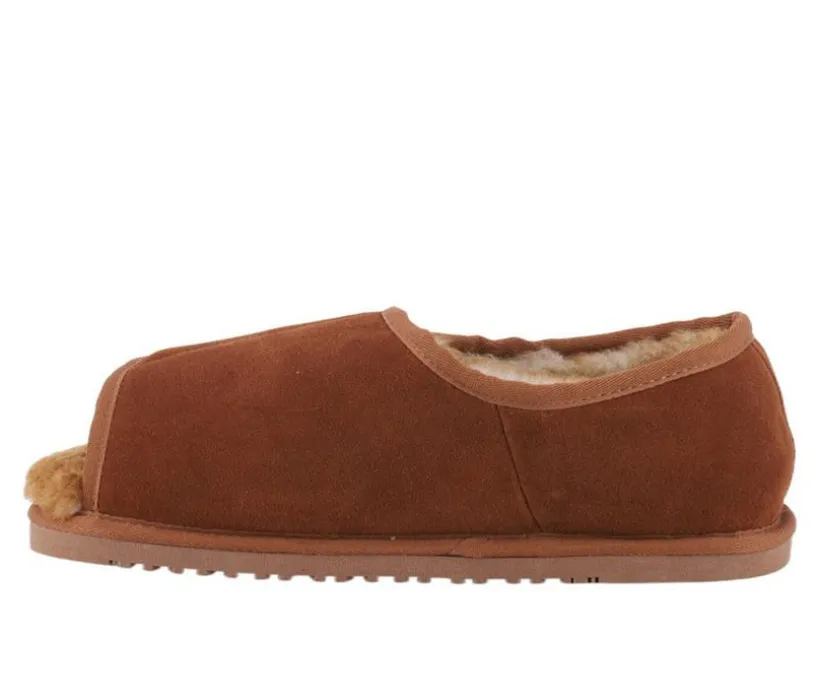 Lamo Footwear APMA Open Toe Wrap Mens Slippers