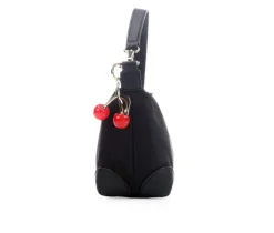Madden Girl Nylon Shoulder with Charms Handbag