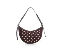Madden Girl PU Hardware Crescent Handbag