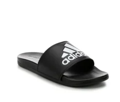 Men's Adidas Adilette Cloudfoam + Logo Sport Slides