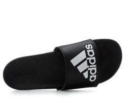 Men's Adidas Adilette Cloudfoam + Logo Sport Slides