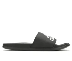 Men's Adidas Adilette Cloudfoam + Logo Sport Slides