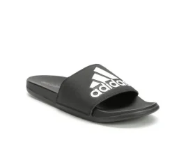 Men's Adidas Adilette Cloudfoam + Logo Sport Slides