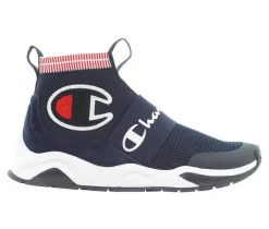 Men's Champion Rally Pro High-Top Slip On Sneakers