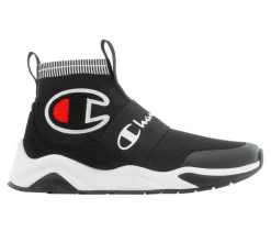 Men's Champion Rally Pro High-Top Slip On Sneakers