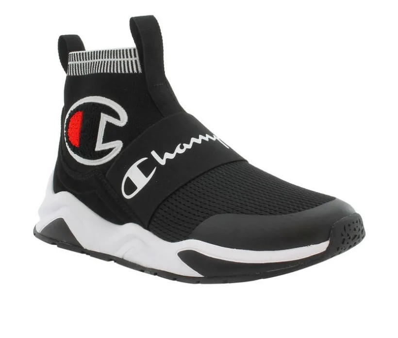 Men's Champion Rally Pro High-Top Slip On Sneakers