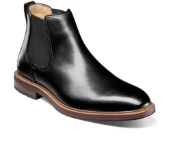 Men's Florsheim Anthem Plain Toe Gore Boot Chelsea Boots
