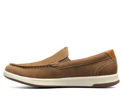 Men's Florsheim Crossover Moc Toe Slip On Casual Loafers