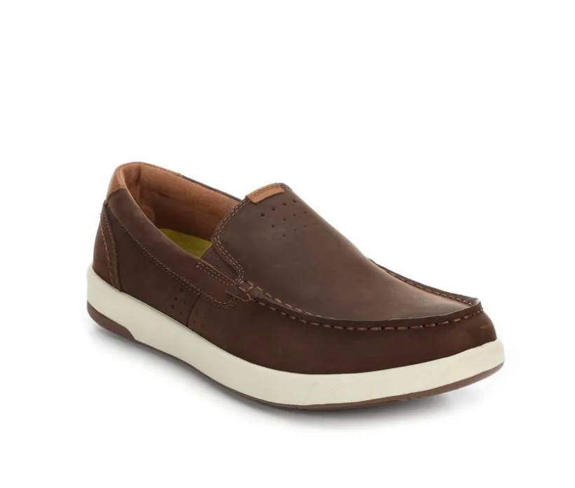 Men's Florsheim Crossover Moc Toe Slip On Casual Loafers
