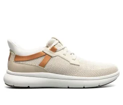 Men's Florsheim Fleet Knit Elastic Lace Slip On Loafers