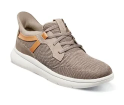 Men's Florsheim Fleet Knit Elastic Lace Slip On Loafers