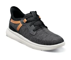 Men's Florsheim Fleet Knit Elastic Lace Slip On Loafers