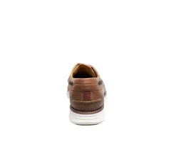 Men's Florsheim Launch Moc Toe Elastic Lace Boat Shoes