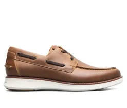 Men's Florsheim Launch Moc Toe Elastic Lace Boat Shoes