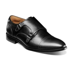 Men's Florsheim Rucci Cap Toe Double Monk Strap Dress Shoes