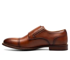 Men's Florsheim Rucci Cap Toe Double Monk Strap Dress Shoes