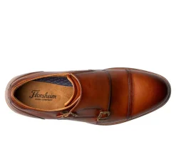 Men's Florsheim Rucci Cap Toe Double Monk Strap Dress Shoes