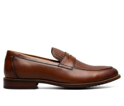 Men's Florsheim Rucci Weave Moc Toe Penny Dress Loafers