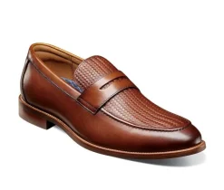 Men's Florsheim Rucci Weave Moc Toe Penny Dress Loafers