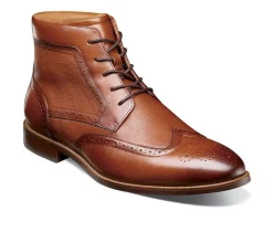 Men's Florsheim Rucci Wingtip Lace Up Dress Boots
