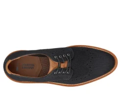 Men's Johnston and Murphy Upton Wingtip Knit Dress Shoes