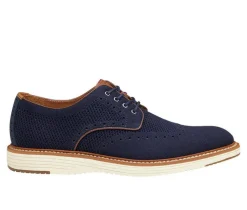 Men's Johnston and Murphy Upton Wingtip Knit Dress Shoes