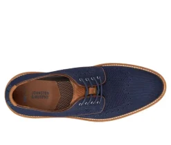Men's Johnston and Murphy Upton Wingtip Knit Dress Shoes